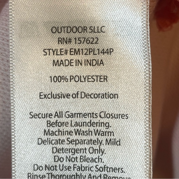 Eddie Bauer Men’s Poly Tech Polo Shirt Persimmon XL - Picture 6 of 6